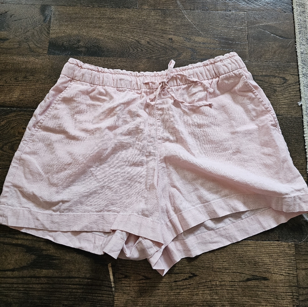 Gap linen blend shorts